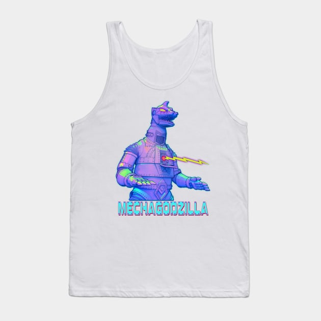 Mechagodzilla Tank Top by Digiwip